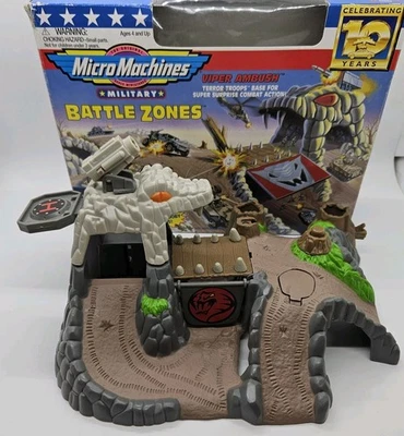 Micro Máquinas Zonas de Batalla Militares Viper Ambush Set Galoob 1996  Foto 1 de 4