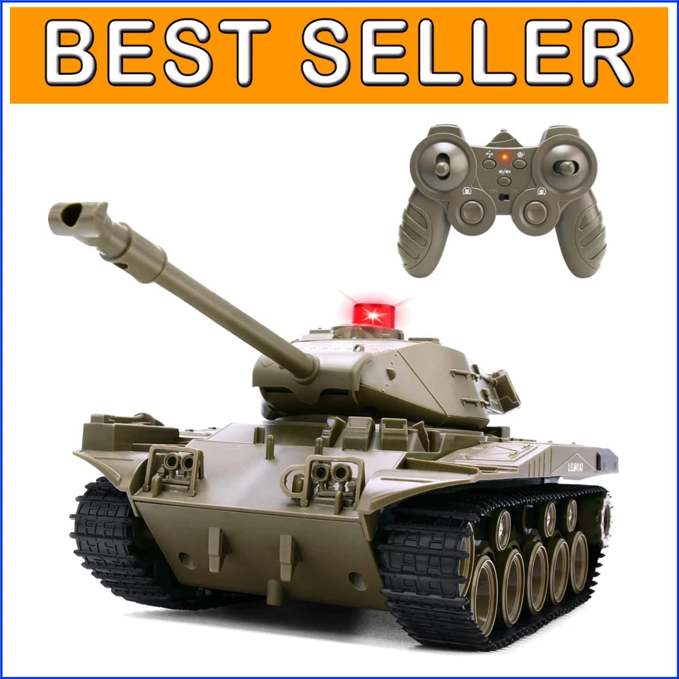 All-Terrain Remote Control Tank for Kids - Climbing Fun & Military Sounds - Image 1 of 4
