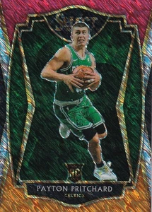 2020-21 Panini Select - Payton Pritchard #196 Red White Orange Flash Prizm (RC) - Bild 1 von 2