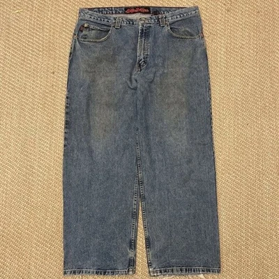 Jeans holgados vintage años 90 JNCO denim talla 38w × 34l estilo funky 20 Foto 1 de 4