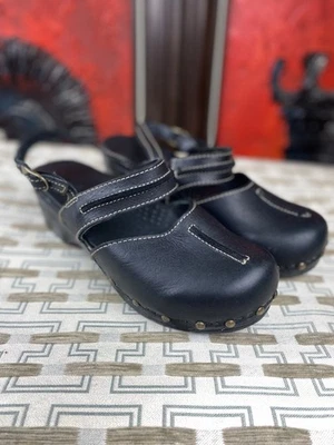 Sanita Black Mary Jane Clogs Women’s Size 8.5 - Image 1 of 4