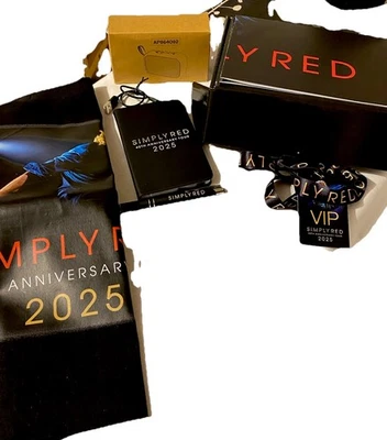 Simply Red 40th Anniversary Tour VIP Merchandise, Including Programme - Image 1 of 4