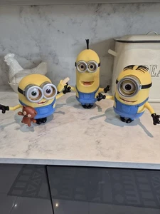 Despicable Me Minions Stuart, Kevin and Bob thinkway toys interactive sounds - Picture 1 of 6