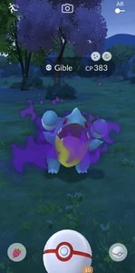 Pokémon Go Shiny Shadow Gible Hunt Or Trade - Afbeelding 1 van 1