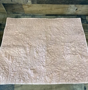 Threshold Standard Size Garment Washed Paisley Stitch Quilt Sham - Terracotta - Picture 1 of 7