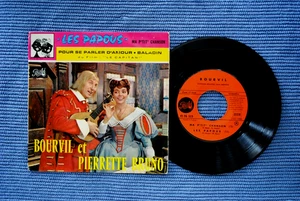 BOURVIL - Pierrette BRUNO / EP PATHE 45 EG 523 / BIEM 1960 (F) - Imagen 1 de 2