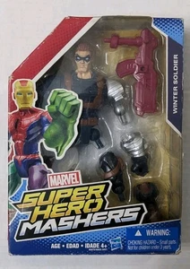 Hasbro Marvel Super Hero Mashers Bucky Barnes Winter Soldier 2015 Open Box - Picture 1 of 3