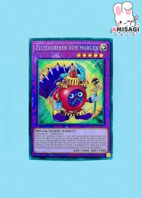 Yu-Gi-Oh! Card - Time Wizard Of Tomorrow DLCS-DE147 Secret Rare TCG German - Image 1 of 3