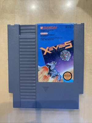 Xevious (Nintendo Entertainment System, 1988) NES - CLEANED & TESTED - Fast Ship - Image 1 of 2