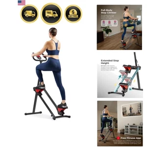 Stair Climber Stepper Exercise Equipment with Handlebar and App Connection - Picture 1 of 9