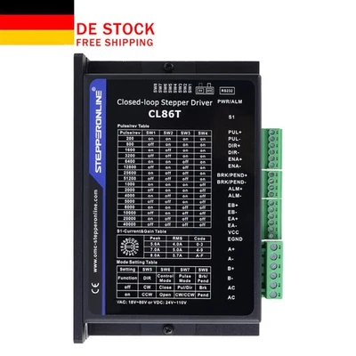STEPPERONLINE Nema 34 Closed Loop Schrittmotortreiber 0-8.0A 18-80VAC/24-110VDC