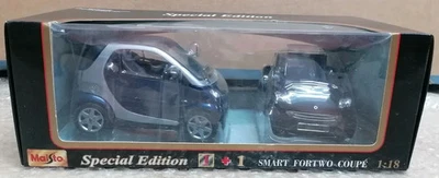 Modellino Smart Fortwo Coupè  1+1 Maisto 1/18 Limited Edition - Immagine 1 di 4