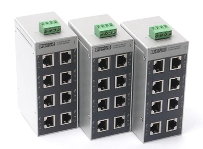 3x Phoenix Contact 28 91 92 9 | FL SWITCH SFN 8TX | HW:12 | 2891929 - Bild 1 von 3