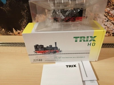 Trix H0 22146 DC Analog BR 89 7422 (ex. T3) Ep. II. DR very good as new in original packaging - Image 1 of 4