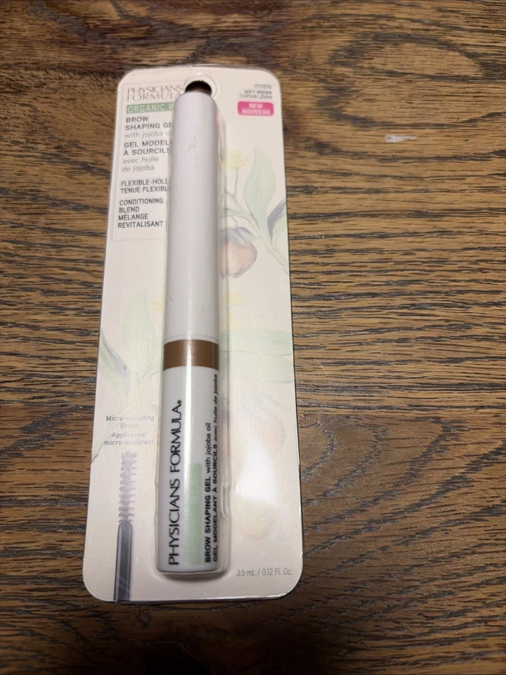 1 Physicians Formula Organic Wear Brow Shaping Gel 1711576 SOFT BROWN - Image 1 of 2