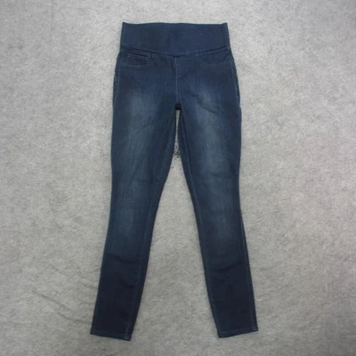 DKNY Jeans Leggings Esculpidos Mujer 2 Ajustados Elastizados Tiro Alto Jeggings Denim Foto 1 de 4