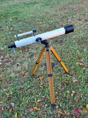 Vintage Jason Empire Refractor telescope with Wooden Tripod  - Image 1 of 4