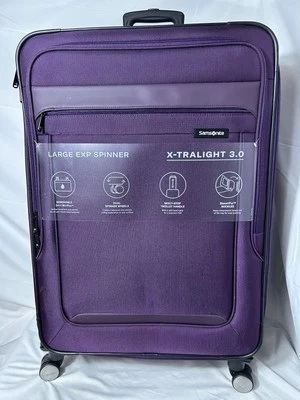 NWT  Samsonite X-Trailight 3.0 Expandable Large Spinner In Plum/purple Luggage  - Image 1 of 4