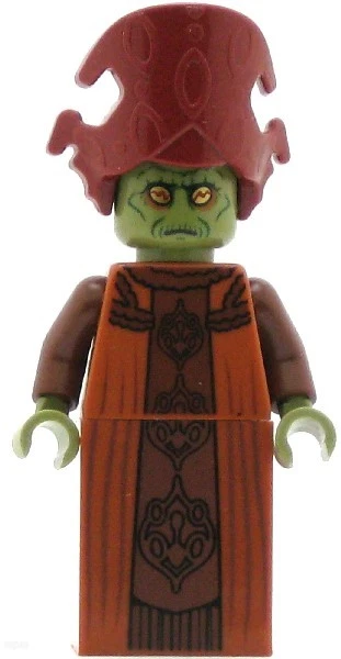LEGO Star Wars Minifigura Nute Gunray Bata Naranja (Genuina) Foto 1 de 1