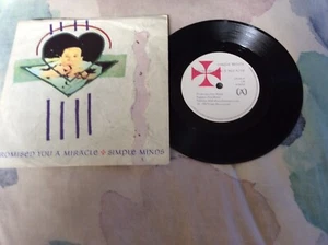Simple Minds Promised You A Miracle 7” Vinyl Picture Cover - Picture 1 of 2