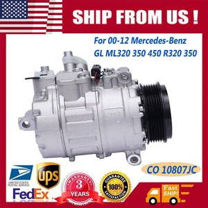 A/C Compressor For 03-11 Mercedes-Benz CLS55 CL500 CL550 For 2005 R350 3.5L 5.0 - Picture 1 of 8