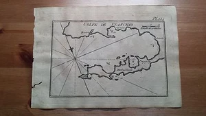 1817 Allezard: Mappa "Golfe De Stanchio" vicino Gulf Kos Coo Grecia Greece Grece - Picture 1 of 1