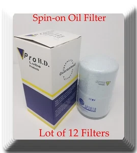 Lot of 12  Engine Oil Filter LF3818 Fits: Hino Nissan UD Trucks Hitachi Cranes - Picture 1 of 2