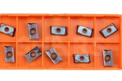 SHARS TOOL Shars 10PCS APKT11T308 Carbide Insert for Alloy Stainless Steel New !{