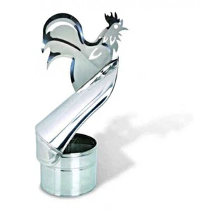 Stainless Steel Chimney Self Adjustable Cowl Ventilation Duct Pipe Bird Guard - Picture 1 of 3