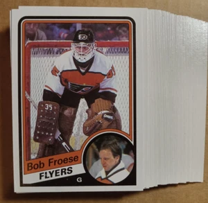 1984-85 Topps #117 Bob Froese Lot X 30 Hockey cards Philadelphia Flyers - Bild 1 von 8