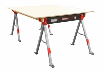 Holzmann zusammenklappbarer Arbeitsbock Klappbock Arbeitstisch AB1015 bis 500kg - Bild 1 von 4