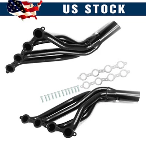 Long Tube Headers For 1999-2006 Chevy GMC Silverado Sierra 4.8 5.3 6.0 Wp * - Picture 1 of 9