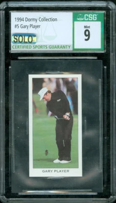 1994 DORMY ERROR SET # 5 GARY PLAYER HOF CSG 9  MAC SOLO FINEST GRADE * - Image 1 of 2