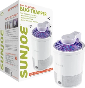Sun Joe SJ-BZ15W-WHT UV Indoor Insect Fruit Fly Trap for Small Flying Insects, N - Picture 1 of 10
