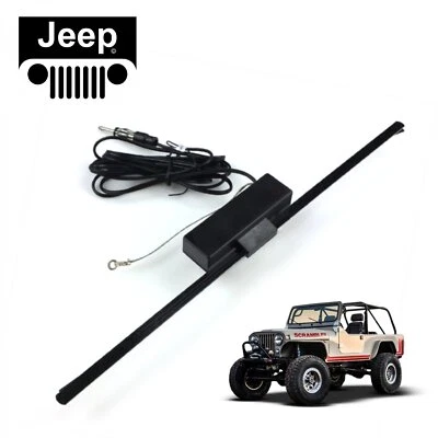 Amplificador de señal de radio FM antena amplificada oculta JP Willys cj7 hurricane t18 Foto 1 de 4