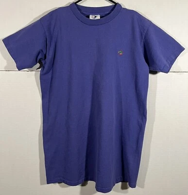 VTG Duck Head Youth XL Short Sleeve T Shirt Purple Single Stitch Made In USA - Image 1 of 4