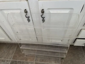 Vintage Plexiglass Wall Display Eyeglasses Sunglasses 6 Shelves - Picture 1 of 7