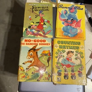 5 Vintage Child Books, 1946 To 1941. Average Condition.. Two Bindings Poor , 3 G - Picture 1 of 4