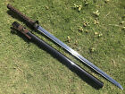 handmade T1095 Steel Japanese Ninja Samurai Sword katana Full Tang Sharp Blade  