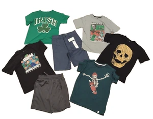 Boys' Lot Minecraft T-shirt, Children Place Shirts &more Shorts Size 7-8 irish - Picture 1 of 7