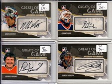  2010-11 Between The Pipes Autographs #AMR Mike Richter SP GREATS OF THE GAME