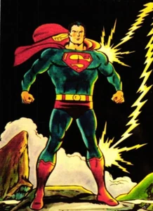 Superman Custom Neuheit Karte - Bild 1 von 4