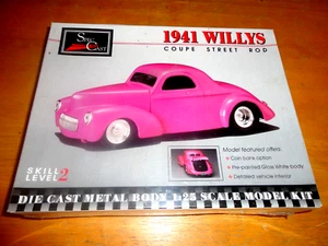 SPEC CAST Metal Model 1941 WILLYS COUPE STREET COUPS Kit #94000 - Picture 1 of 2