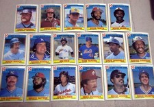 1984 Topps Ralston Purina Baseball Cards - Hand Cut Edges (Pick Your Players)