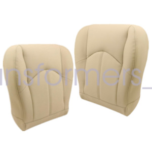 1999 2000 For Lexus RX300 Driver & Passenger Bottom Leather Seat Cover Tan US