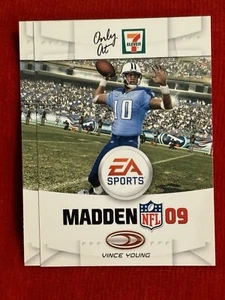 Vince Young Tennessee Titans Madden 09 Donrus #3 2006 - Imagen 1 de 2