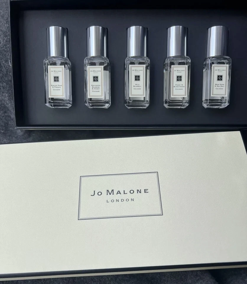 Jo Malone 5 Pcs Cologne Collection Set - 9 ml / 0.3 oz Each - New In Box