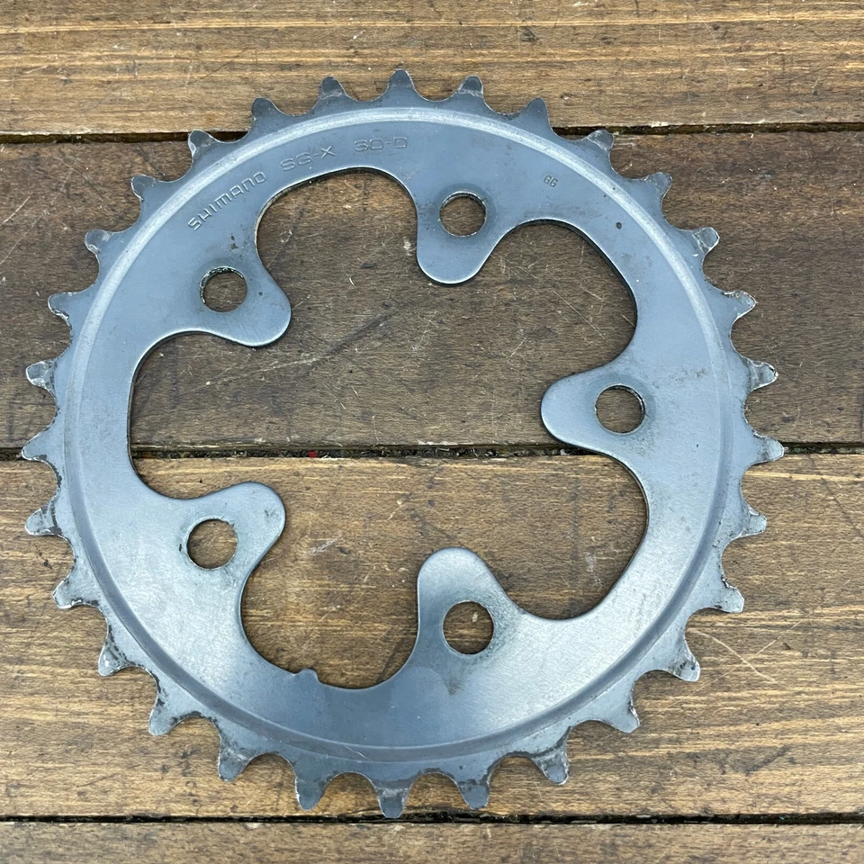 Plato vintage Shimano SG X 30 dientes 30t 74 BCD SG-X aleación 105 FC-5600 10s Foto 1 de 4