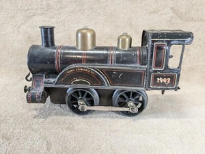 Vorkrieg Bing Spur 1 0-4-0 LNWR Black King Edward VII 1902 Uhrwerk Lok - Bild 1 von 12