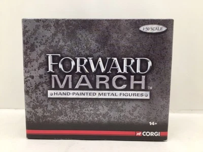 Juego de figuras de metal pintadas a mano paracaidistas británicos de la Segunda Guerra Mundial Forward March 1:50 nuevo en caja Foto 1 de 4